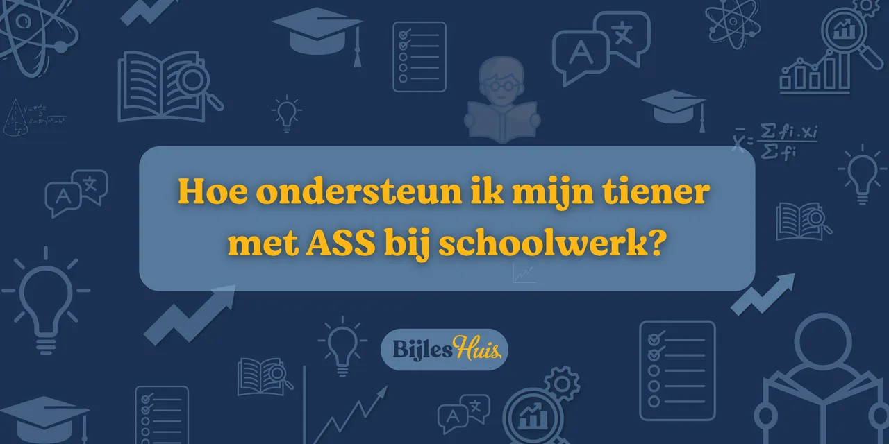 Hoe ondersteun ik mijn kind met ASS bij het schoolwerk?