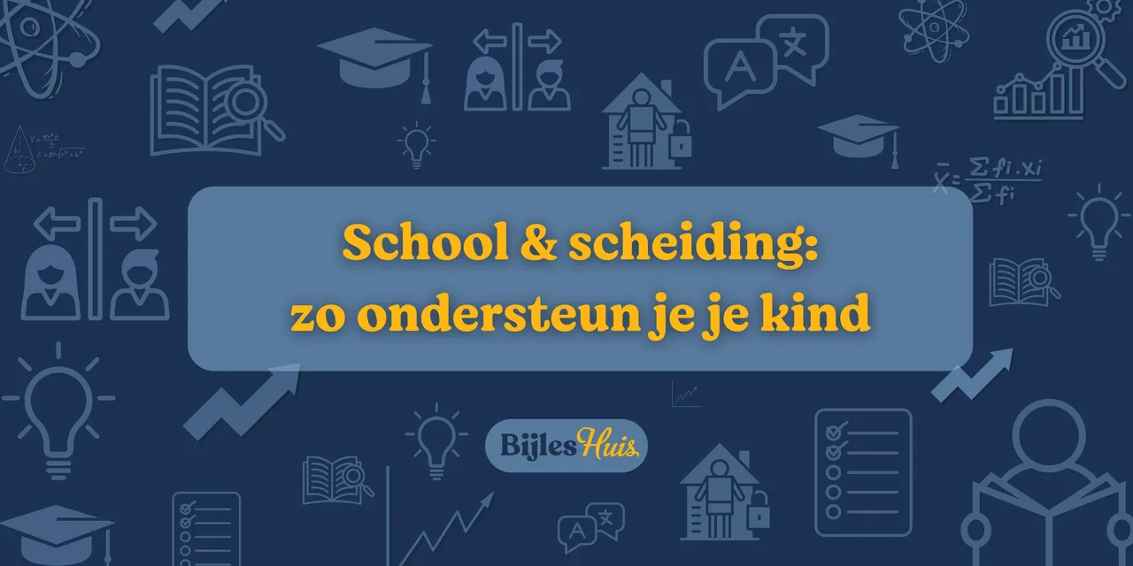 Leren in twee huizen: zo help je je kind met school tijdens en na een scheiding