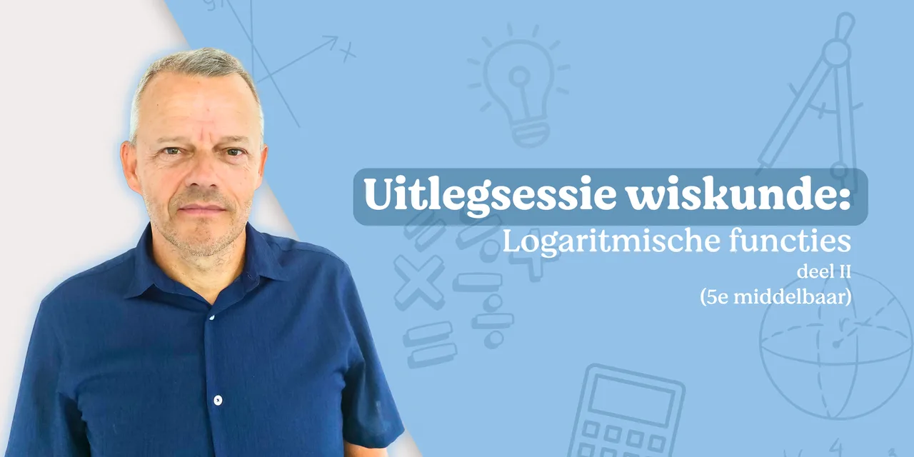Uitlegvideo wiskunde: logaritmische functies (2/2)