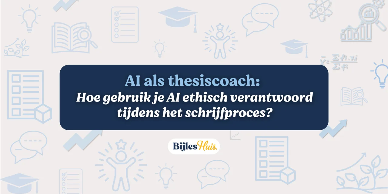 AI als thesiscoach: hoe gebruik je AI ethisch en verantwoord tijdens het schrijfproces