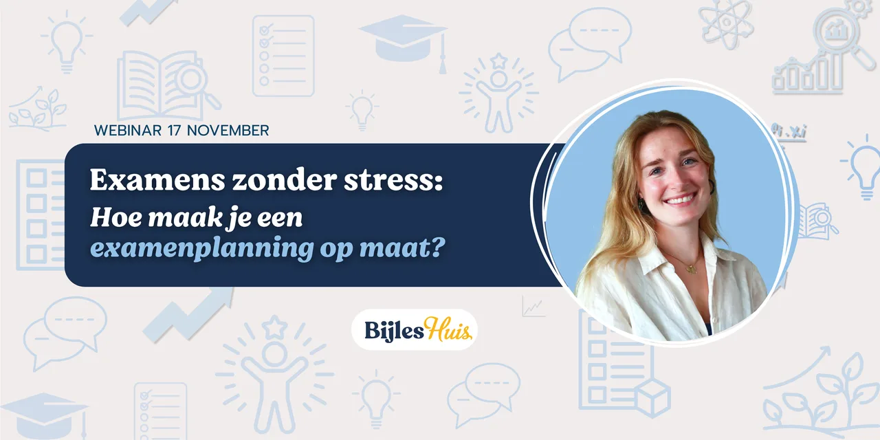 Examens zonder stress: hoe maak je een examenplanning op maat?