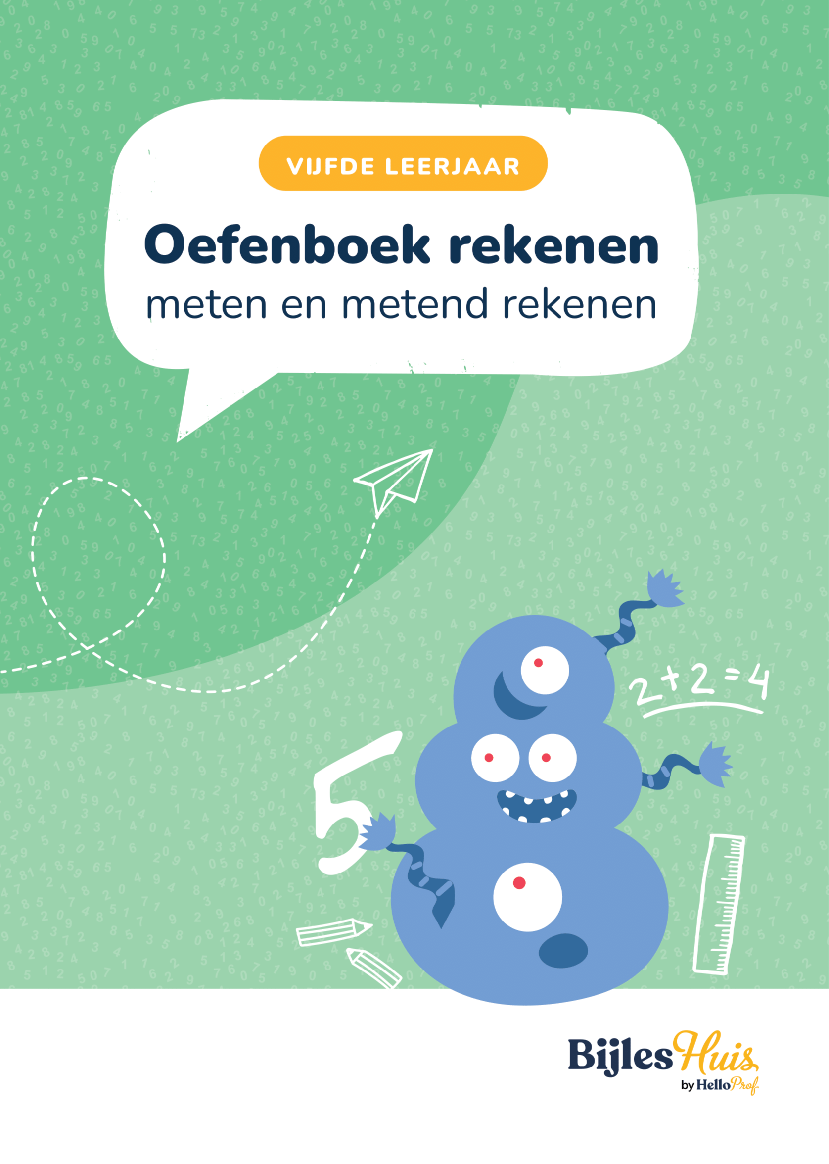 Meten en metend rekenen vijfde leerjaar - Oefenboek | BijlesHuis - Vind ...