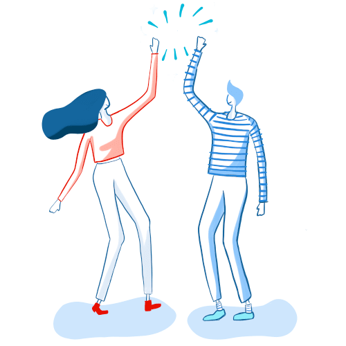 High five
